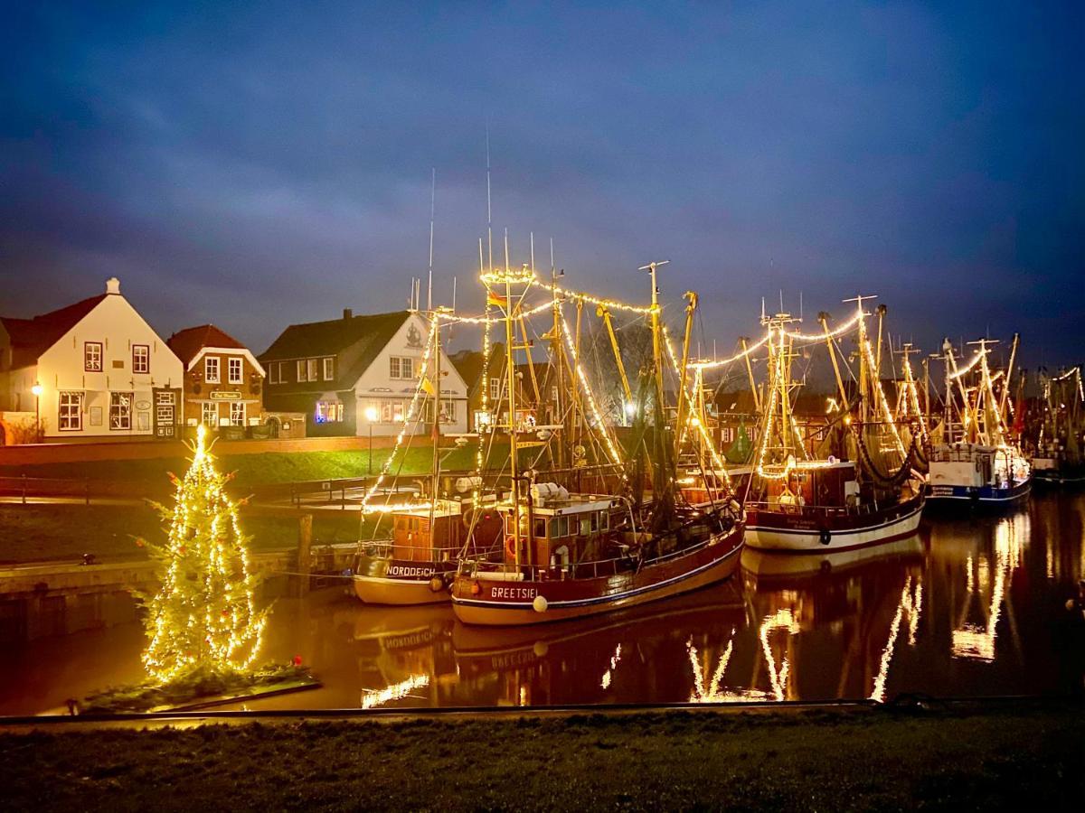 Bummert Am Hafen 3 Greetsiel Krummhoern Exterior photo